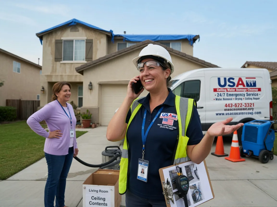 Ceiling Water Damage Restoration Wapella, IL FAQs